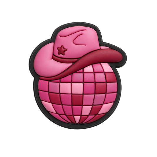 Jibbitz (large) / Disco Cowgirl