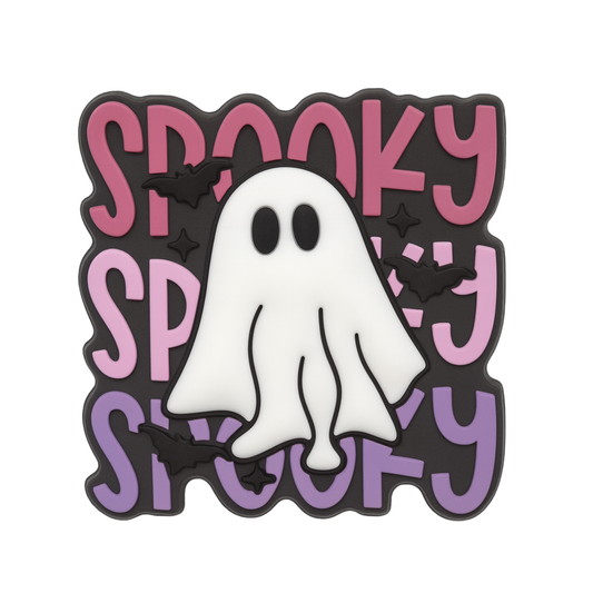 Jibbitz (large) / Halloween Spooky Ghost