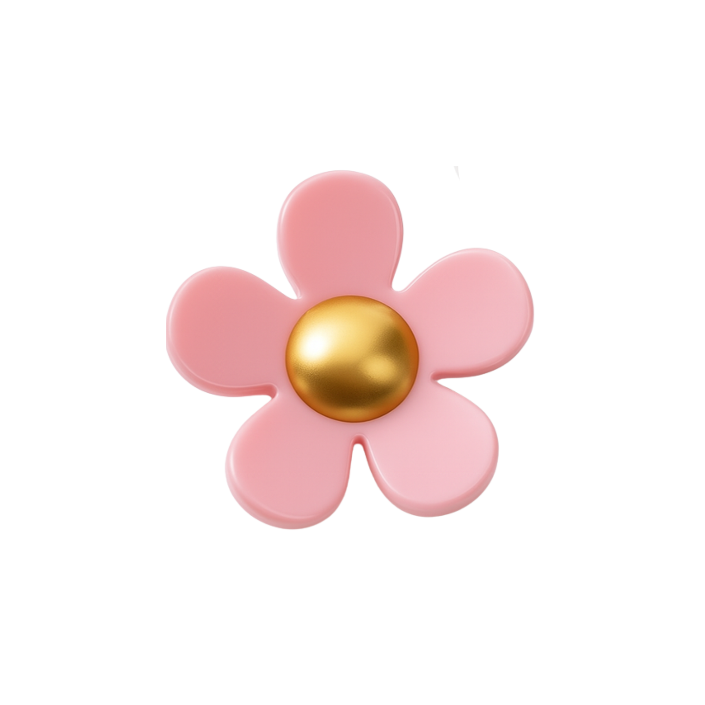 Jibbitz (small) / 3D Flower (black)