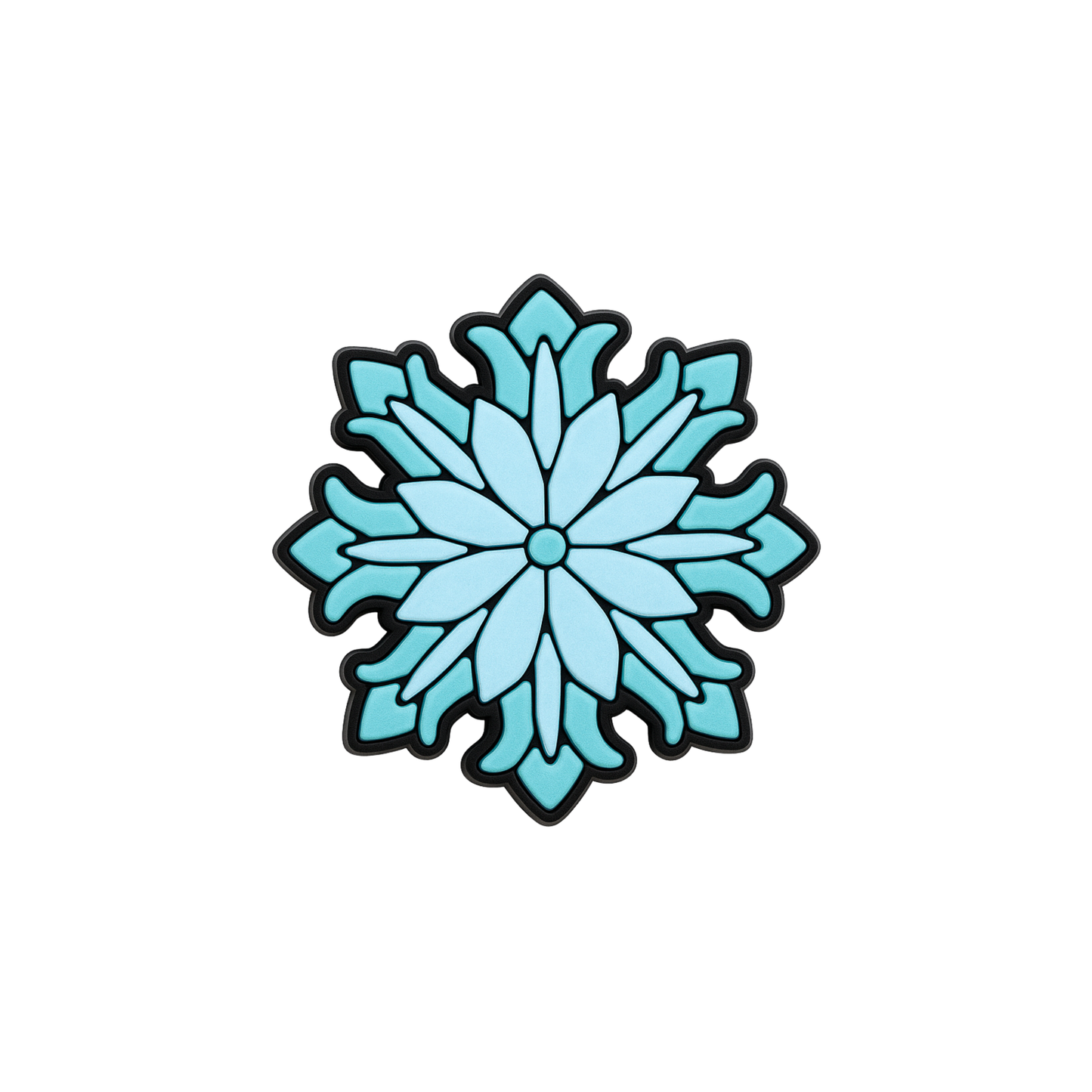 Jibbitz (small) / Snowflake (blue)