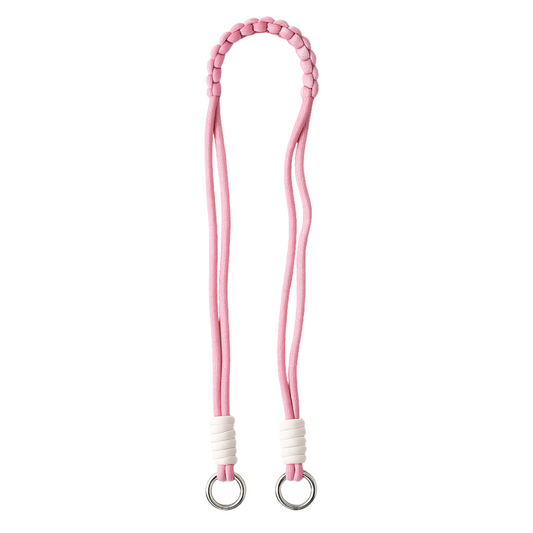 Shoulder-Strap / Pink & White