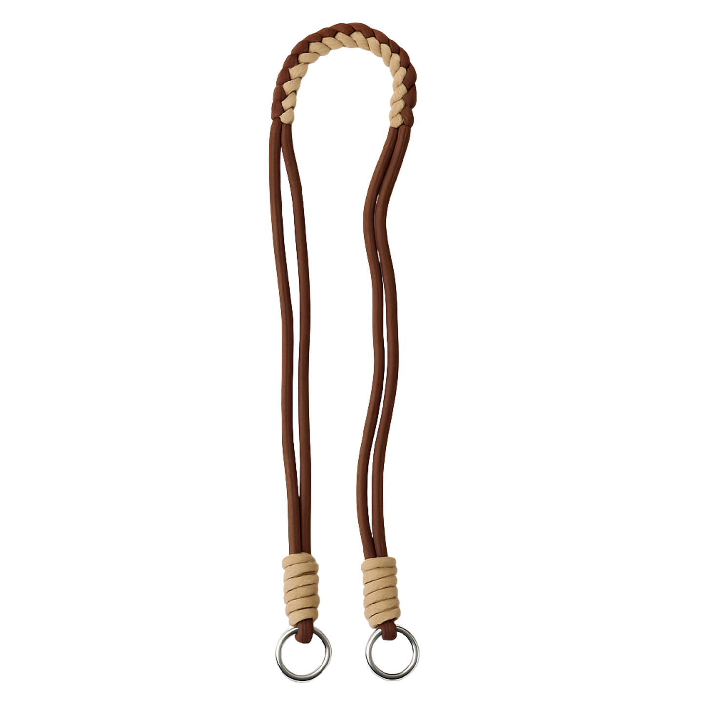 Shoulder-Strap / Brown & Beige