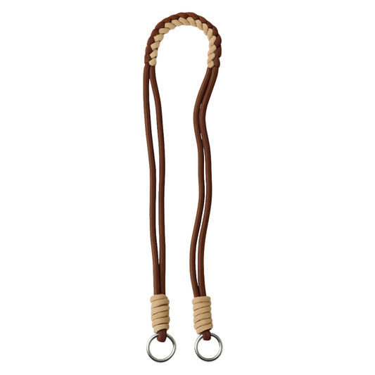 Shoulder-Strap / Brown & Beige