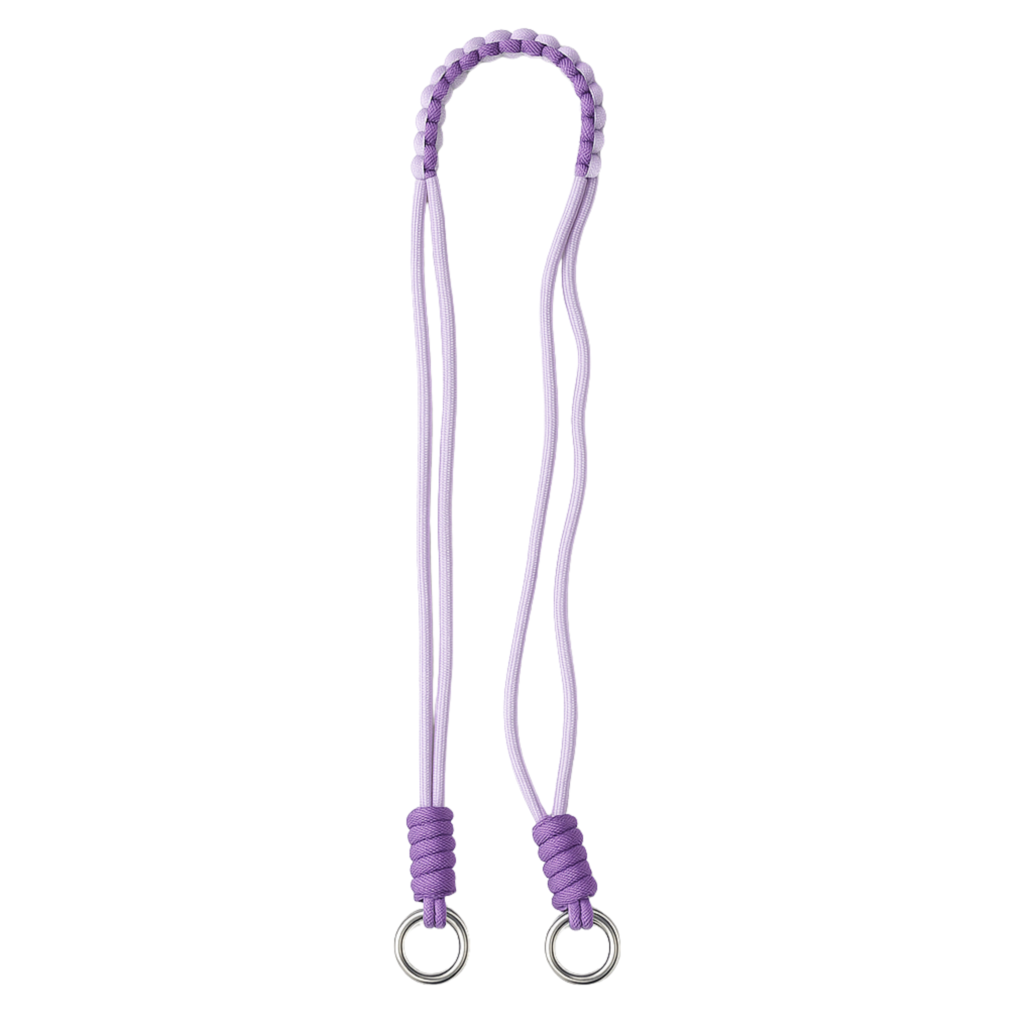 Shoulder-Strap / White & Purple