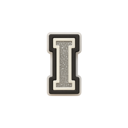 Jibbitz (small) / Glitter Varsity Alphabet