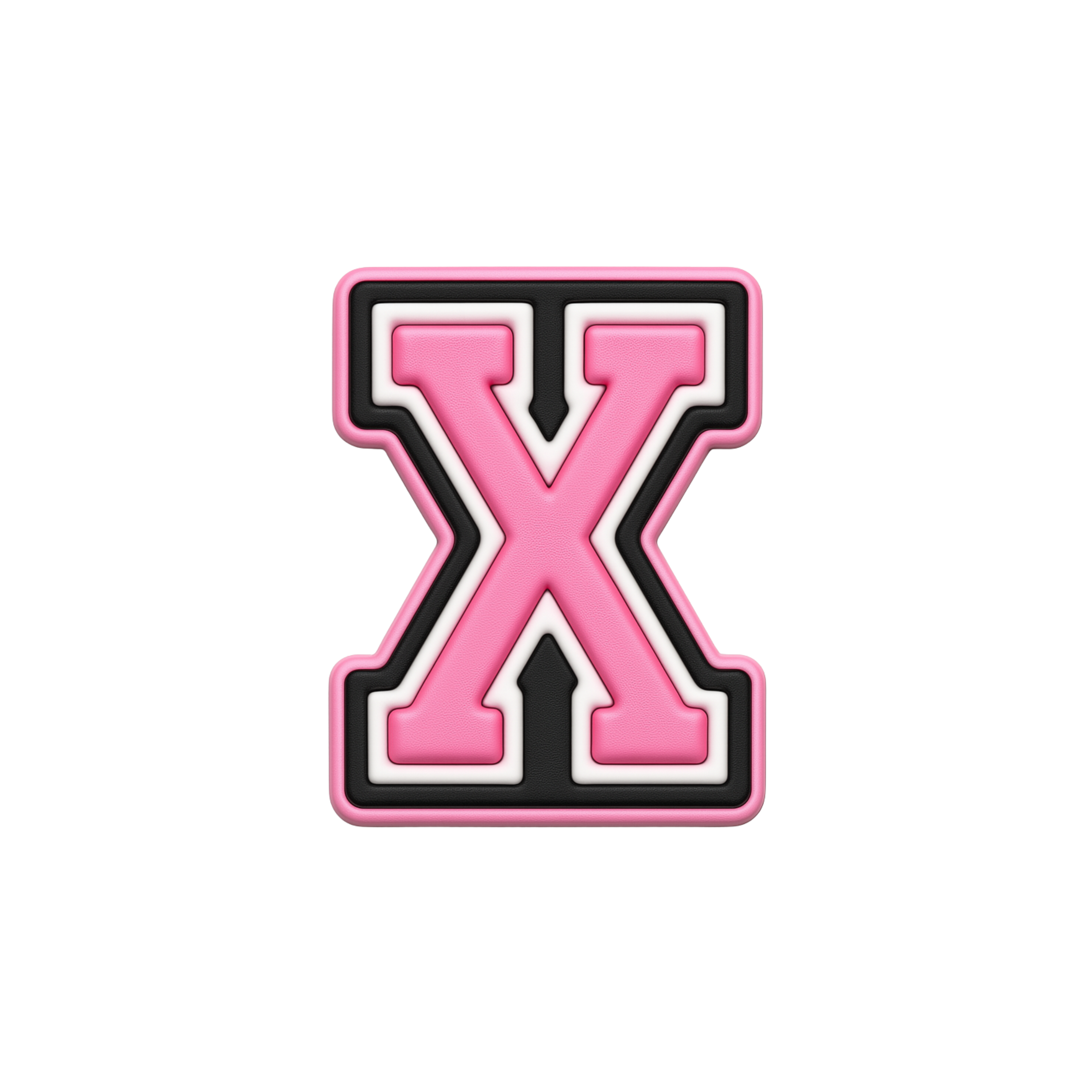 Jibbitz (small) / Varsity Alphabet