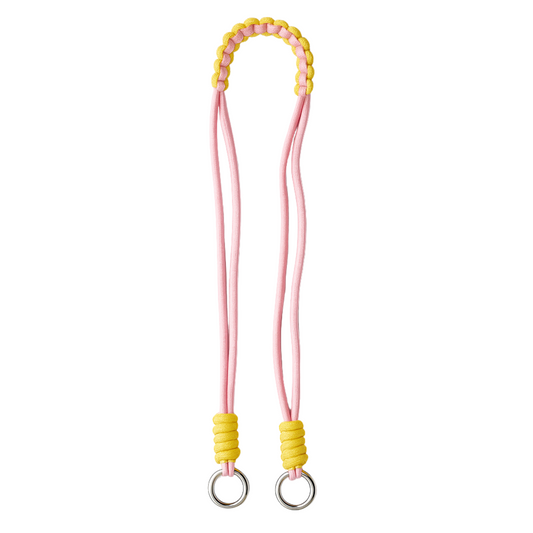 Shoulder-Strap / Pink & Yellow