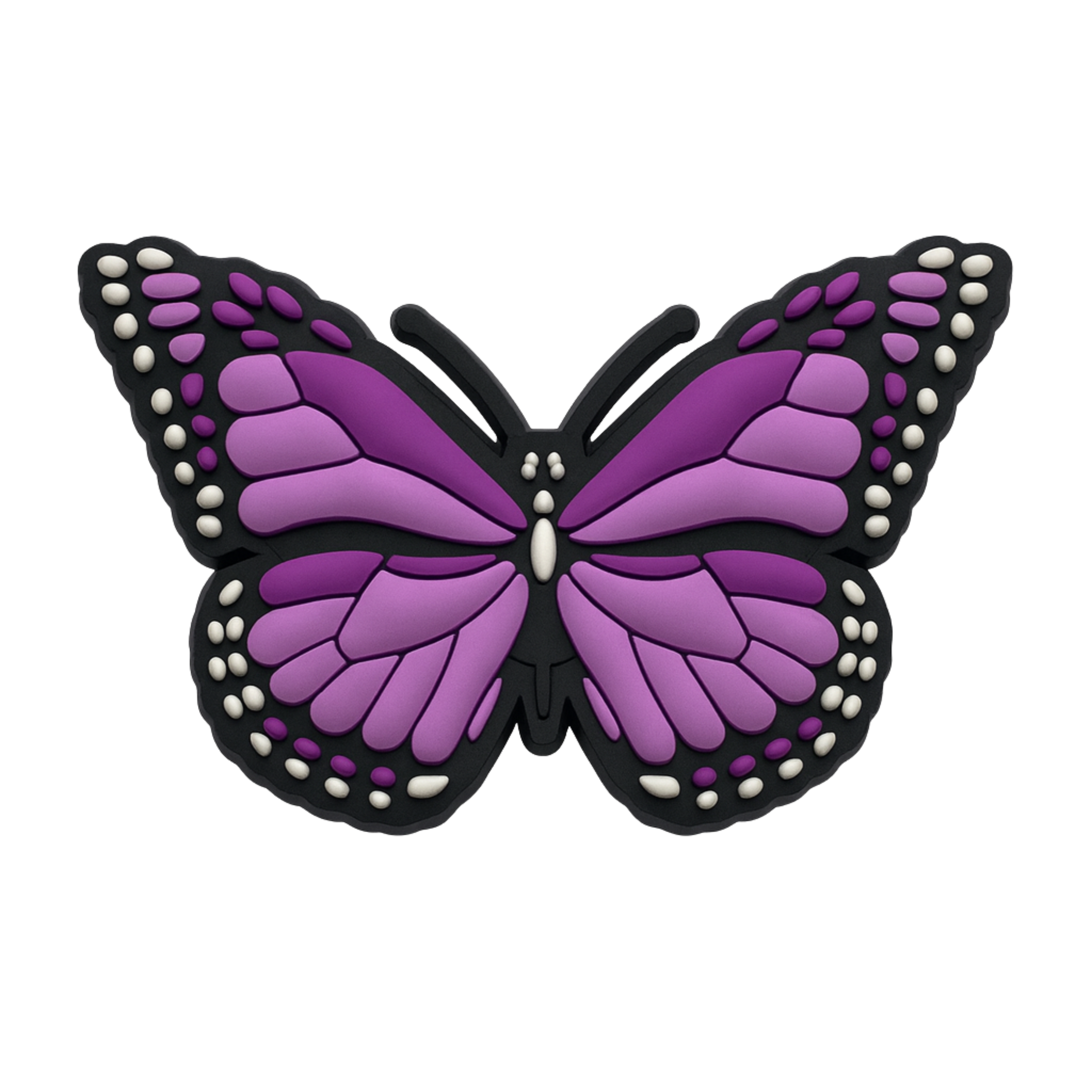 Jibbitz (large) / Butterfly (purple)