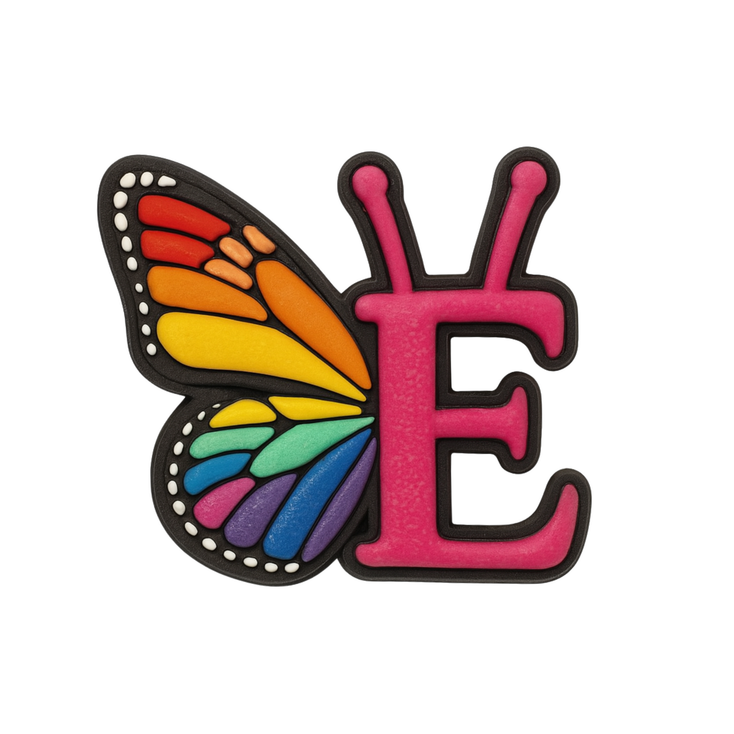 Jibbitz (small) / Butterfly Alphabet