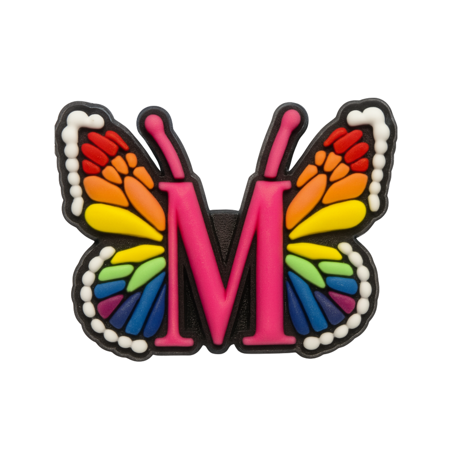 🎁 Jibbitz (small) / Butterfly Alphabet (100% off)