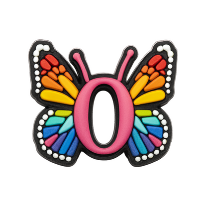 Jibbitz (small) / Butterfly Alphabet