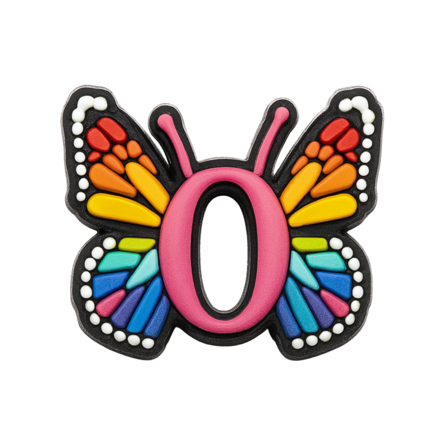🎁 Jibbitz (small) / Butterfly Alphabet (100% off)
