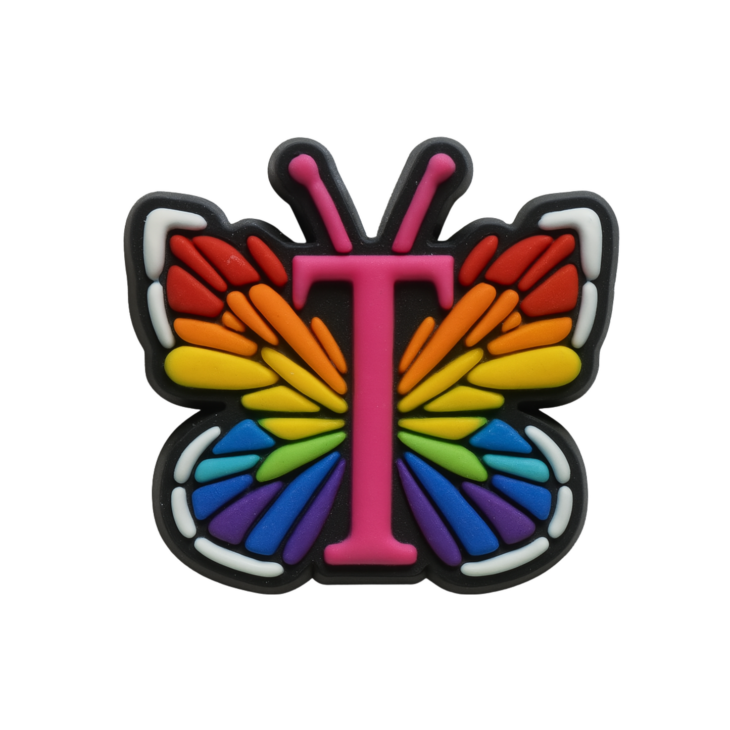 🎁 Jibbitz (small) / Butterfly Alphabet (100% off)