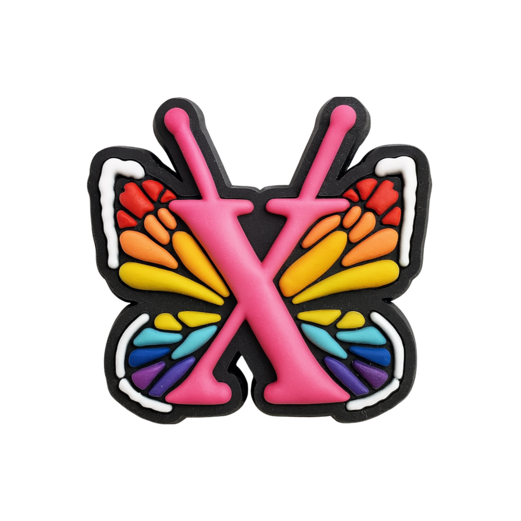 Jibbitz (small) / Butterfly Alphabet