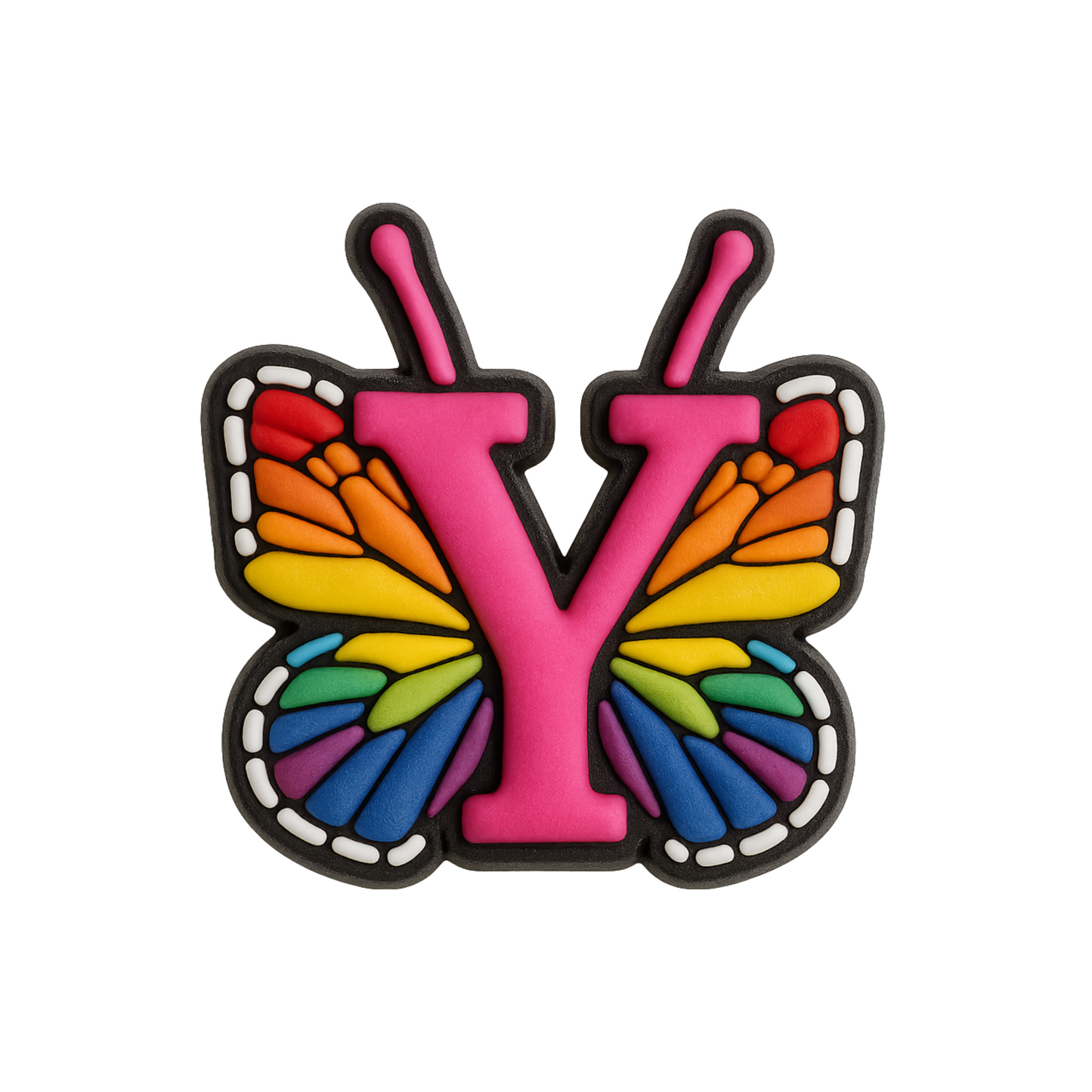 Jibbitz (small) / Butterfly Alphabet