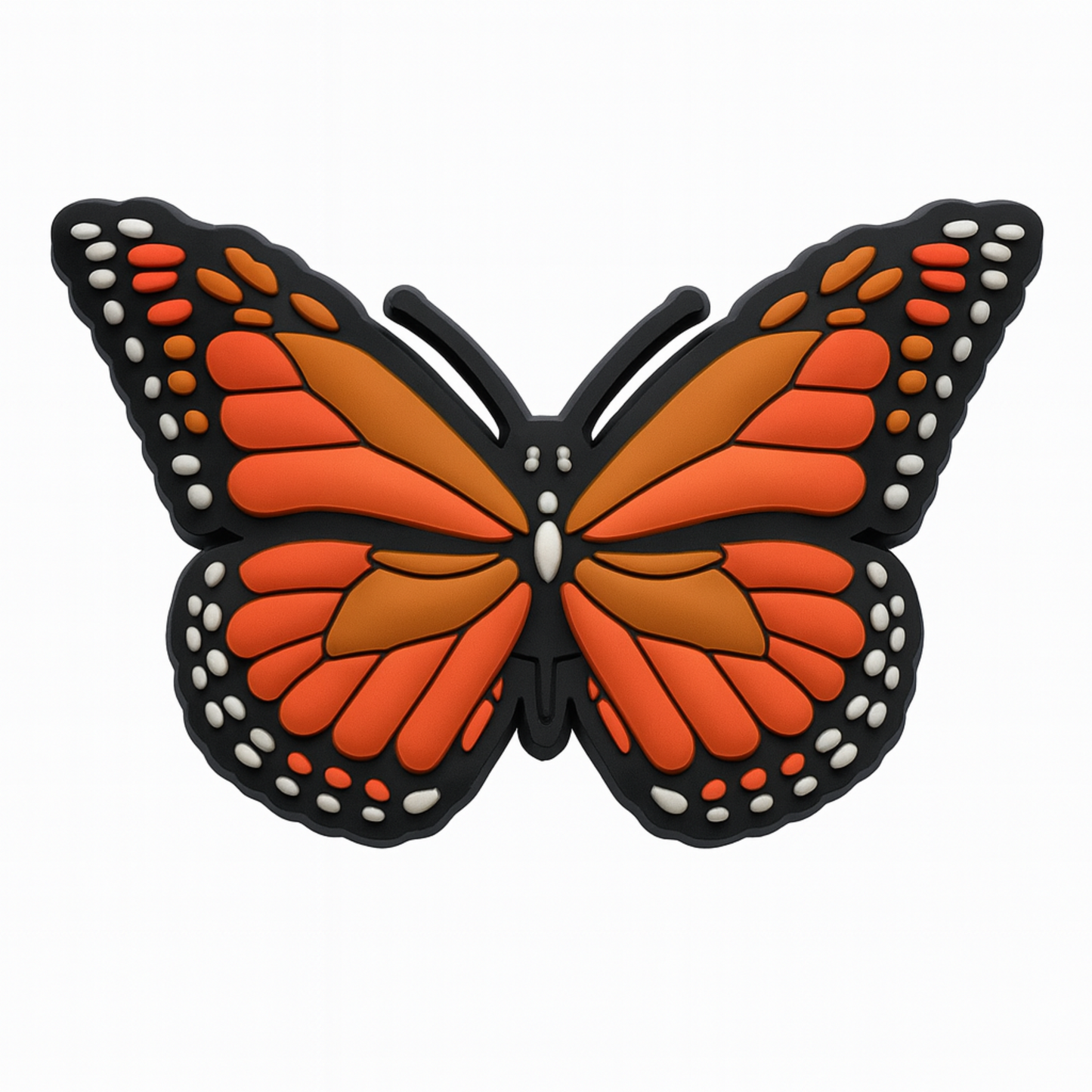 Jibbitz (large) / Butterfly (orange)