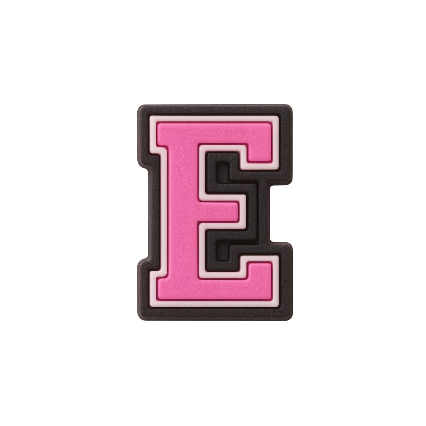 🎁 Jibbitz (small) / Pink Varsity Alphabet (100% off)