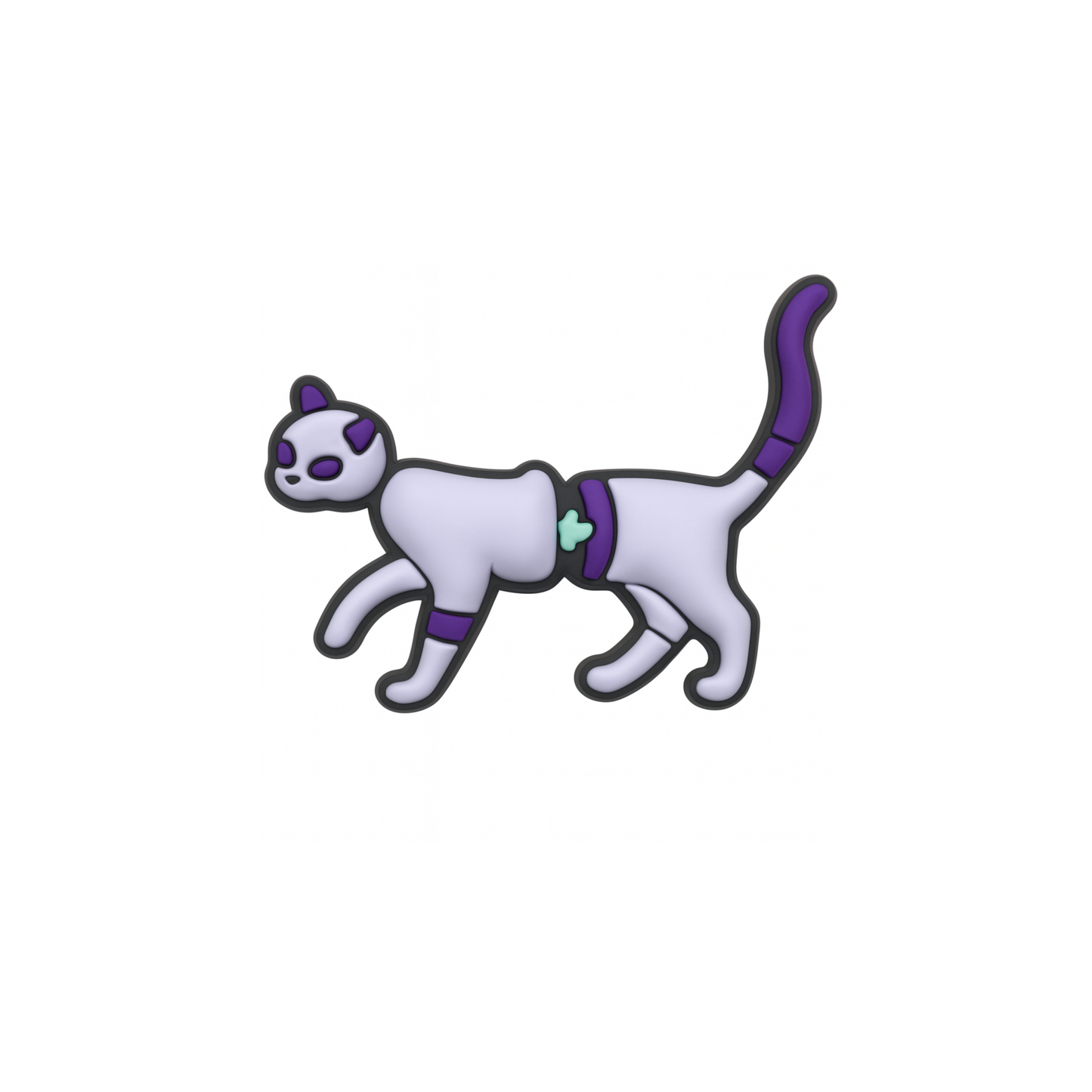 Jibbitz (small) / Zombie Cat