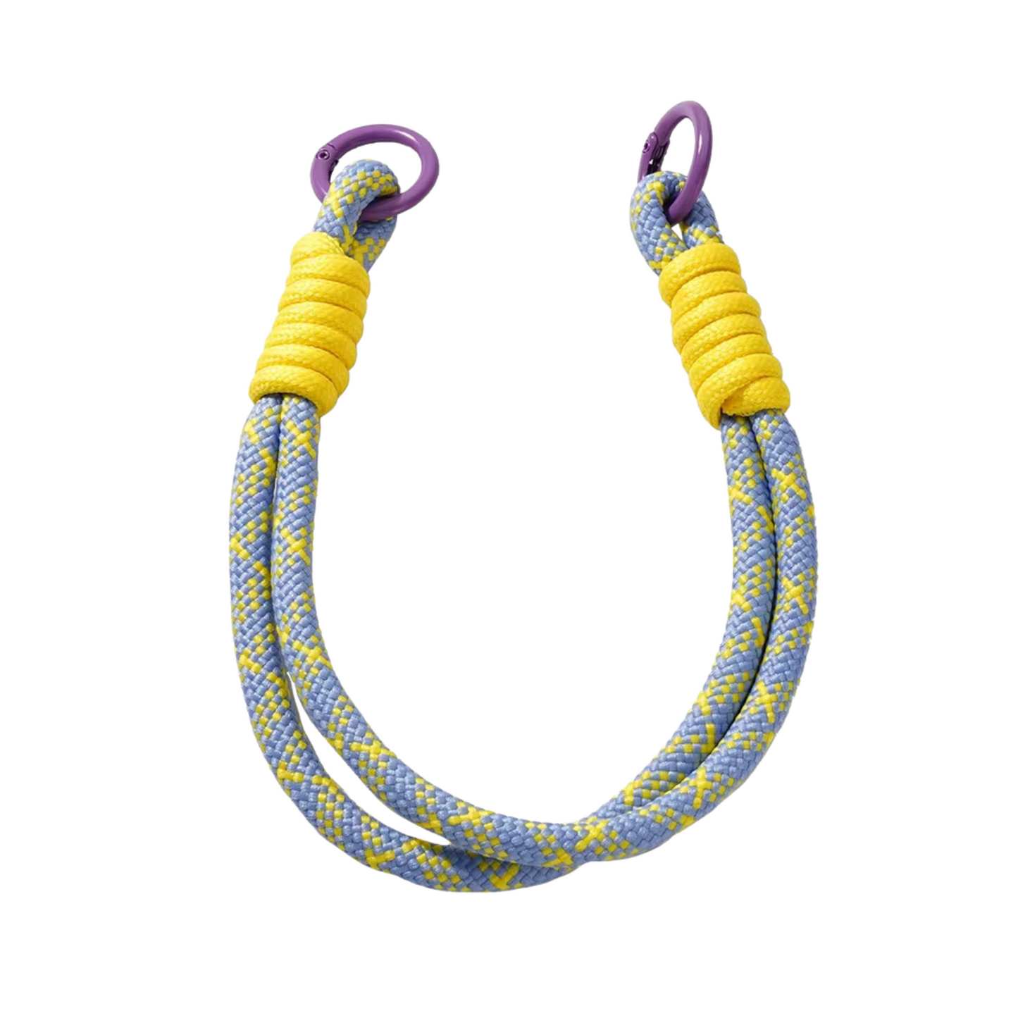 Hand-strap / Powder Blue & Yellow