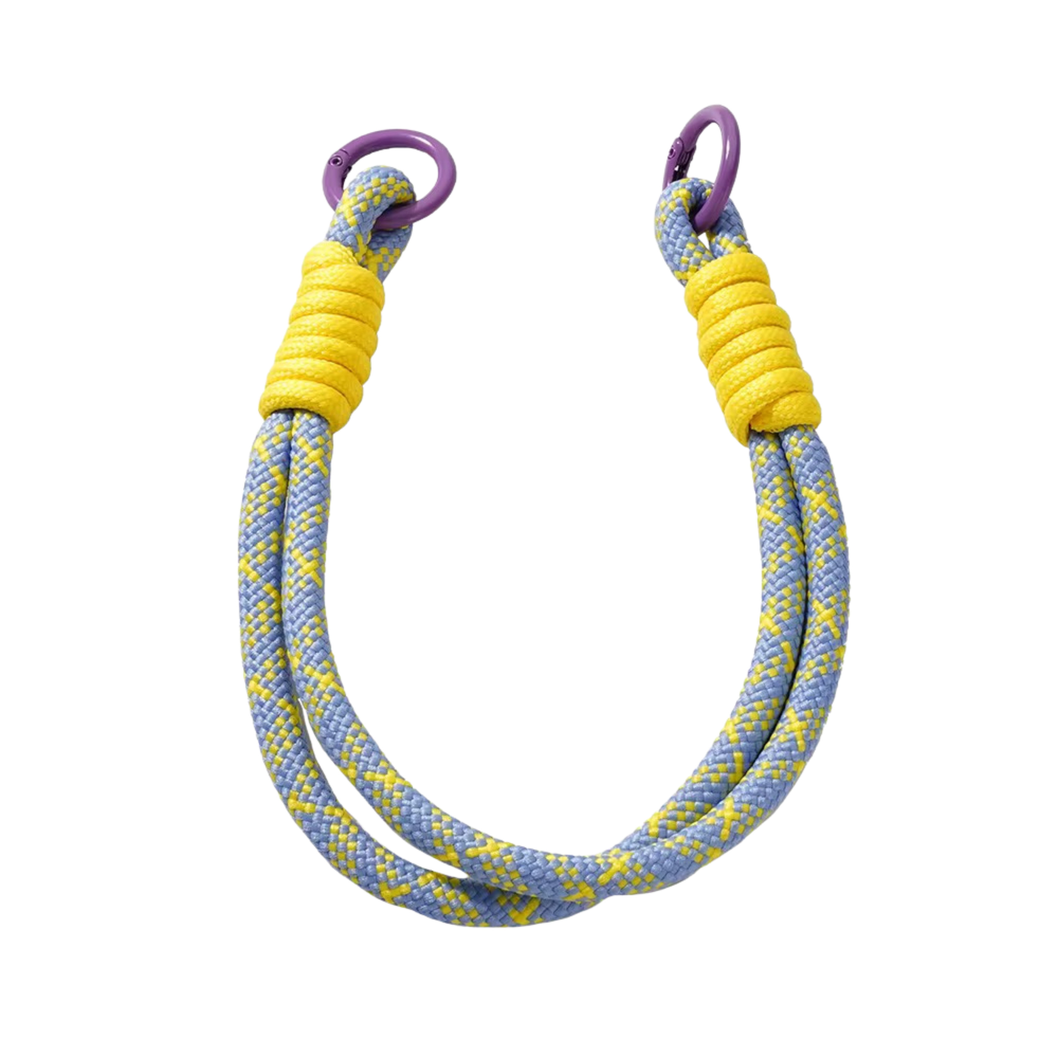 Hand-strap / Powder Blue & Yellow