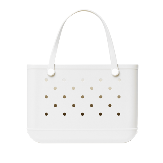Large Tote Bag / Cloud White