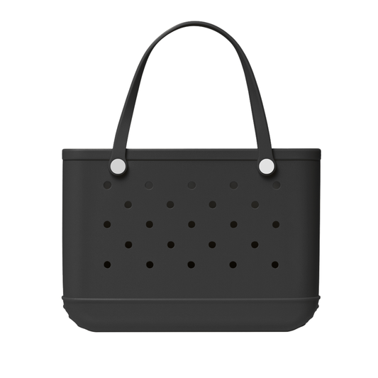 Large Tote Bag / Jet Black