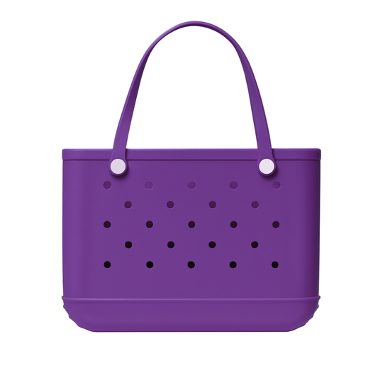 Large Tote Bag / Deep Purple