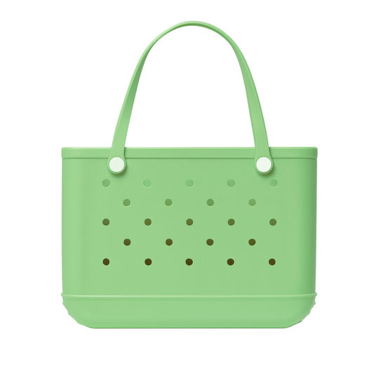 Large Tote Bag / Mint Green