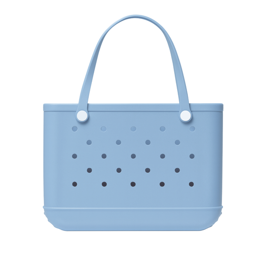 Large Tote Bag / Powder Blue