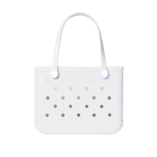 Medium Tote Bag / Cloud White
