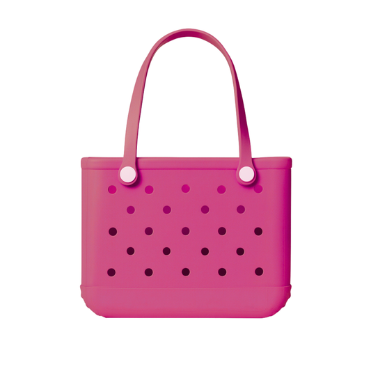 Medium Tote Bag / Hot Fuchsia