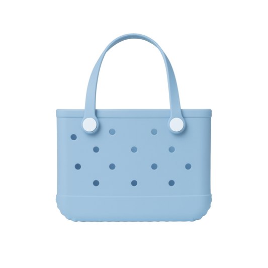 EVA tote bags / powder blue