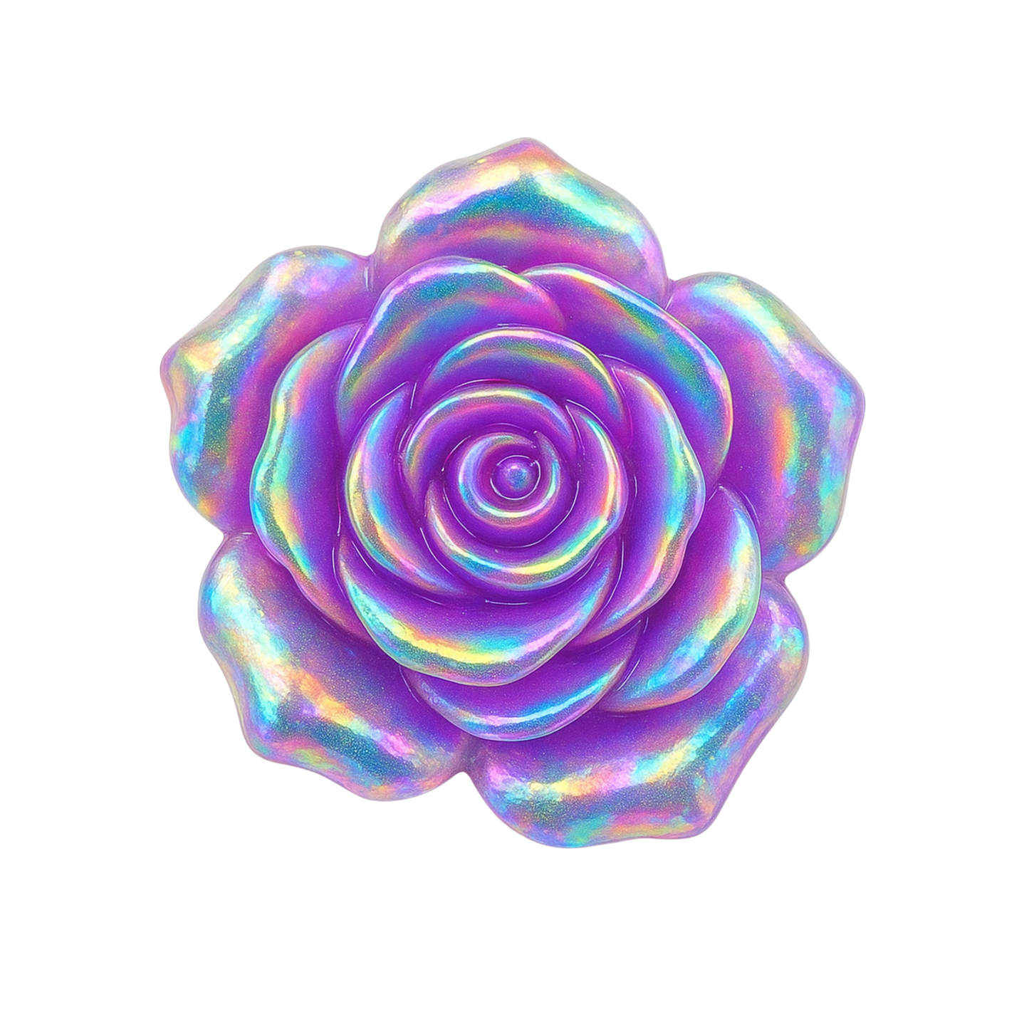 Jibbitz (medium) / 3D Rose (holo)