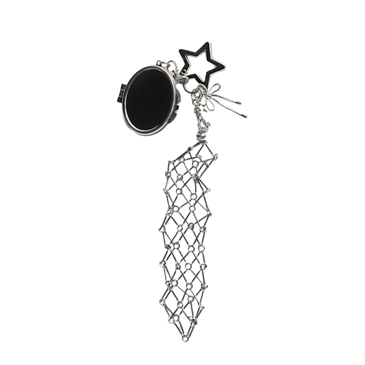 Charm / Metal mesh capsule (star)